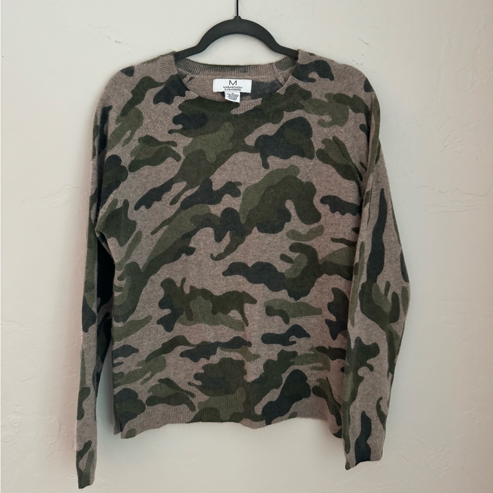 [Magaschoni Cashmere] Camo sweater